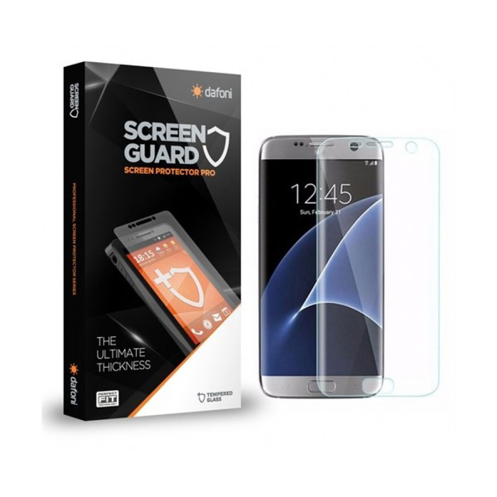 Dafoni Samsung Galaxy S7 Edge Curve Tempered Glass Premium Şeffaf Full Cam Ekran Koruyucu Cep Telefonu Kılıfı Fiyatı