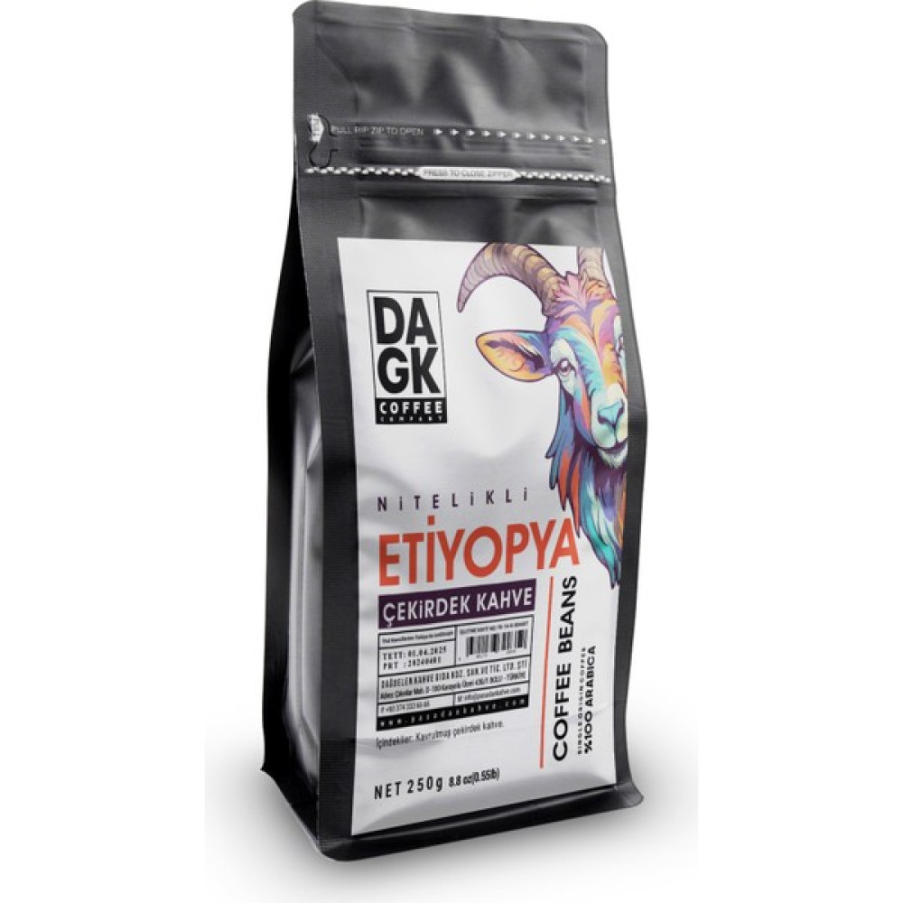 Dagk Etiyopya Çekirdek Kahve 250 gr Kahve Fiyatı