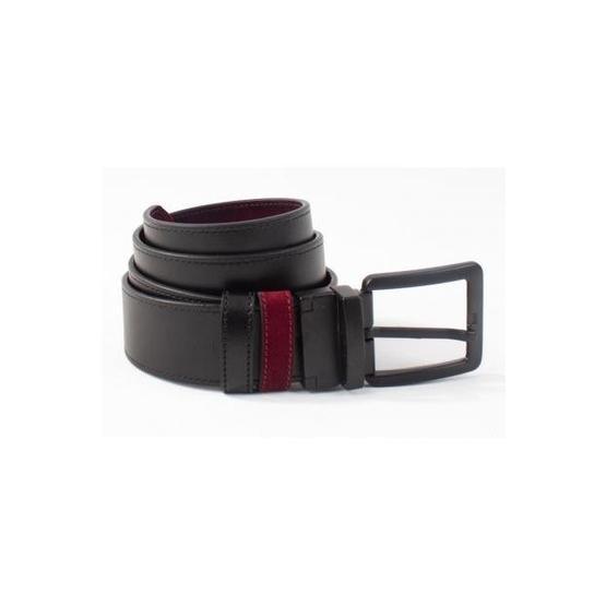 Dagoster DKS101 Siyah Bordo Erkek Spor Kemer