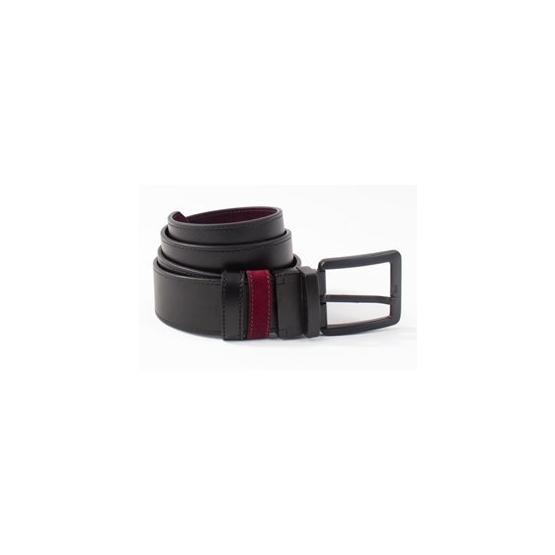 Dagoster DKS101 Siyah Bordo Erkek Spor Kemer