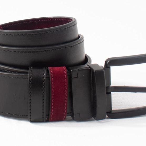 Dagoster DKS101 Siyah Bordo Erkek Spor Kemer