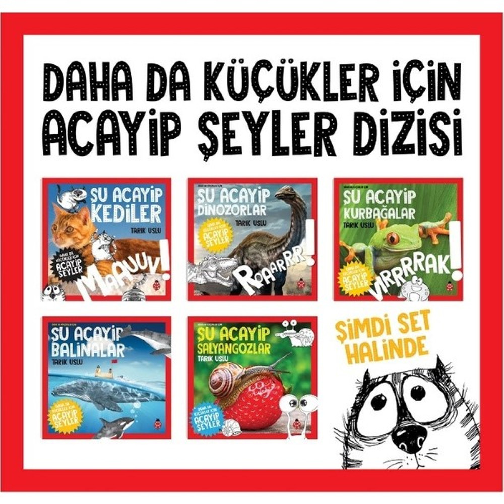Daha Da Küçükler İçin Acayip Şeyler Dizisi (1.Set - 5 Kitap) Bilim & Teknik Fiyatı