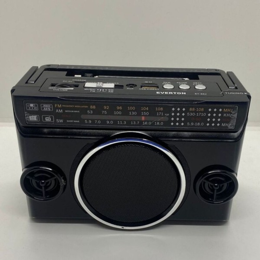 Daha Yok Mu Everton RT-882 Bt-Usb-Sd-Fm-Bluetooth Nostaljik Radyo Alarmlı Saatler & Radyolar Fiyatı
