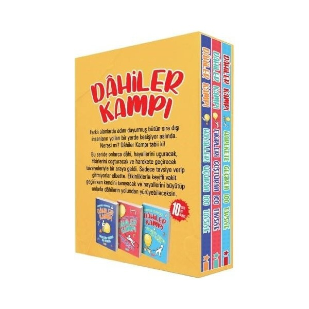 Dahiler Kampı Seti Kutulu (3 Kitap Takım) Çocuk Masal Fiyatı