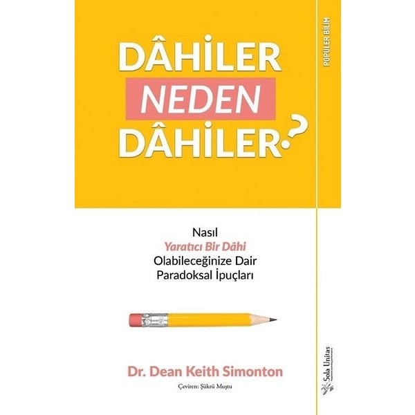 Dâhiler Neden Dâhiler? - Dean Keith Simonton Diğer Fiyatı