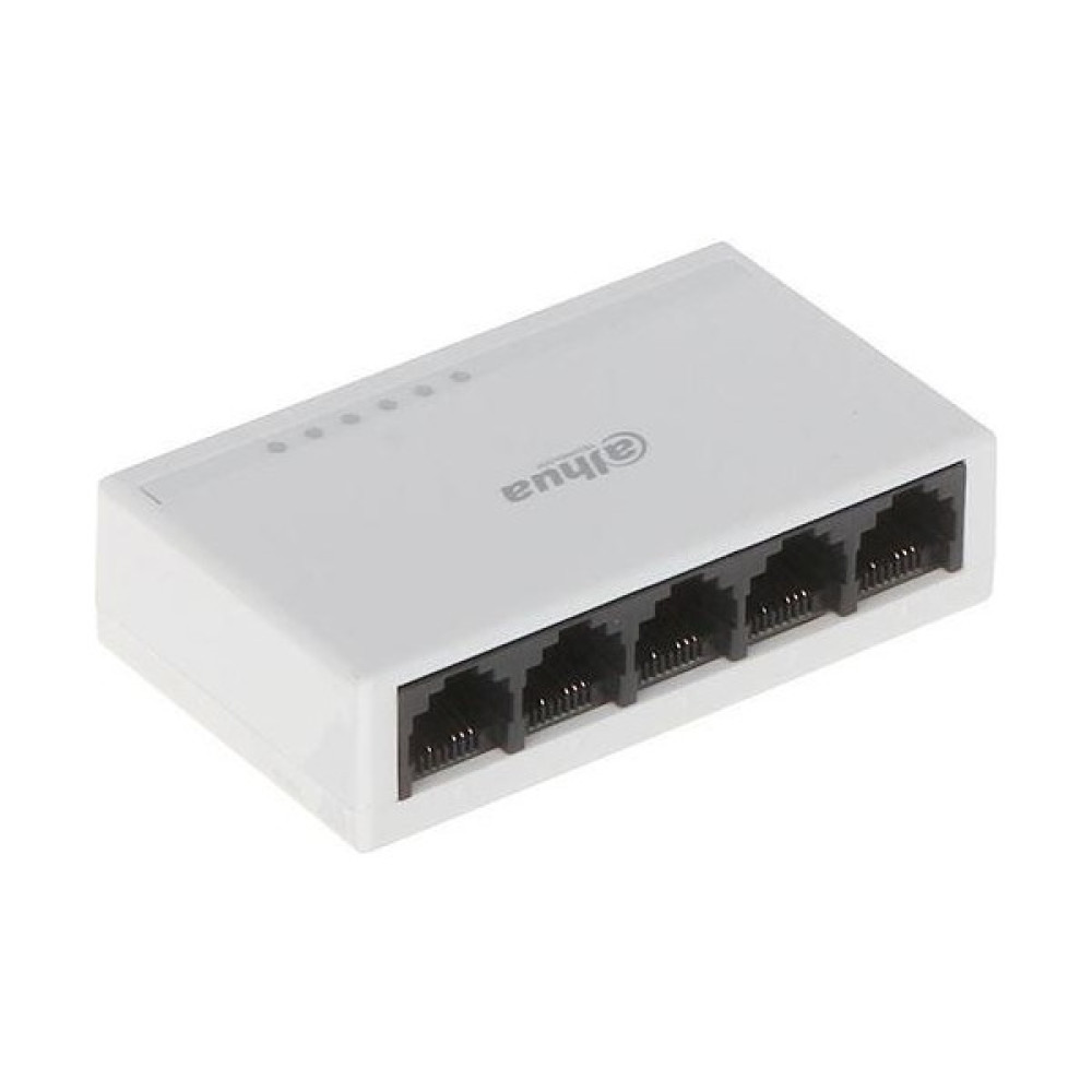 Dahua PFS3005-5ET-L 5 Port 10/100 Mbps Yönetilemez (Unmanaged) Ethernet Desktop Switch Hub & Switch Fiyatı