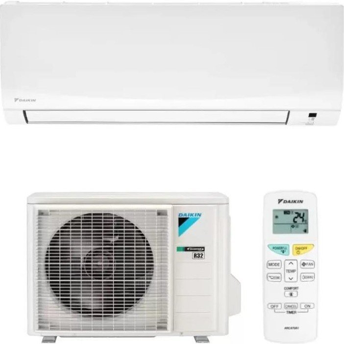 Daikin Sensira FTXF50E/E - RXF50E/E A++ 18000 BTU/h Inverter Duvar Tipi Klima Klimalar Fiyatı