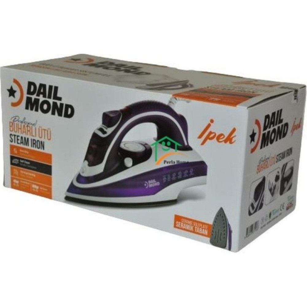 Dailmond Buharlı Daıl Mond Steam Iron Buharlı Ütü F Siyah 1501 - 2200 Watt Oto Boyaları Fiyatı