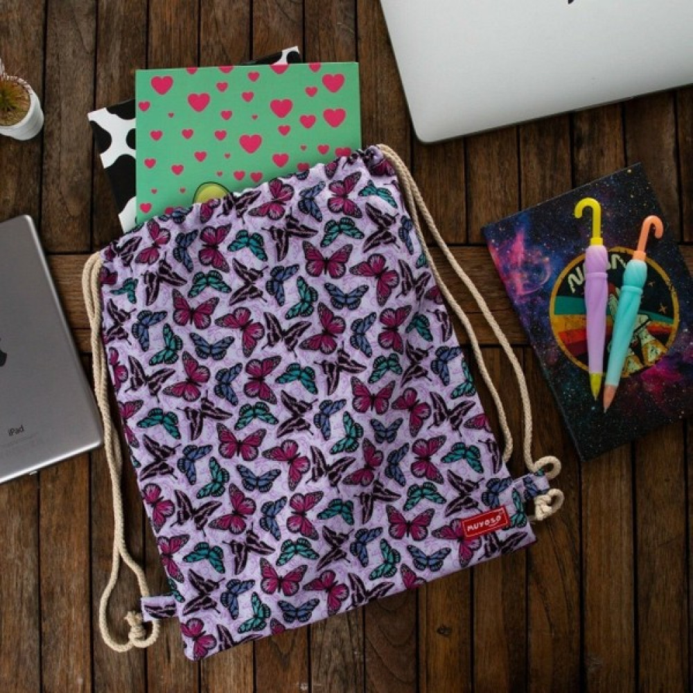 Daily Fashion Kelebek Baskılı Kolay Taşınabilir Askılı Unisex Çanta Bayan Sırt Çantası Fiyatı