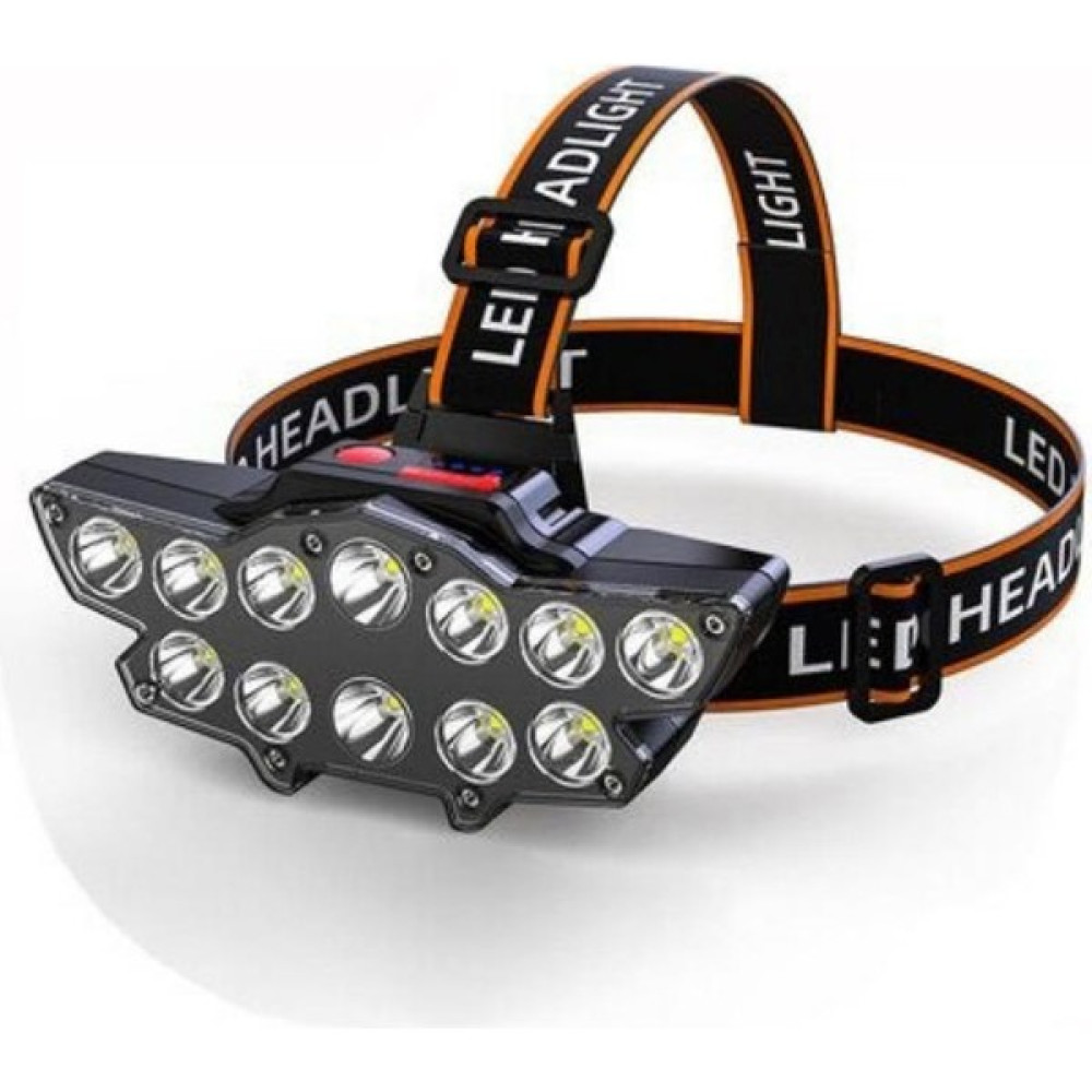 Dailytech 12 LED Şarj Edilebilir Su Geçirmez Kamp Kafa Feneri Lambası Kafa Feneri Fiyatı