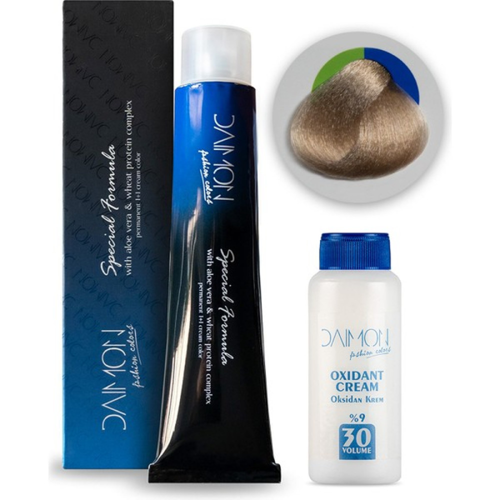 DAİMON 10.1 Extra Açık Sarı Küllü Saç Boyası 60 ml Saç Boyası Fiyatı