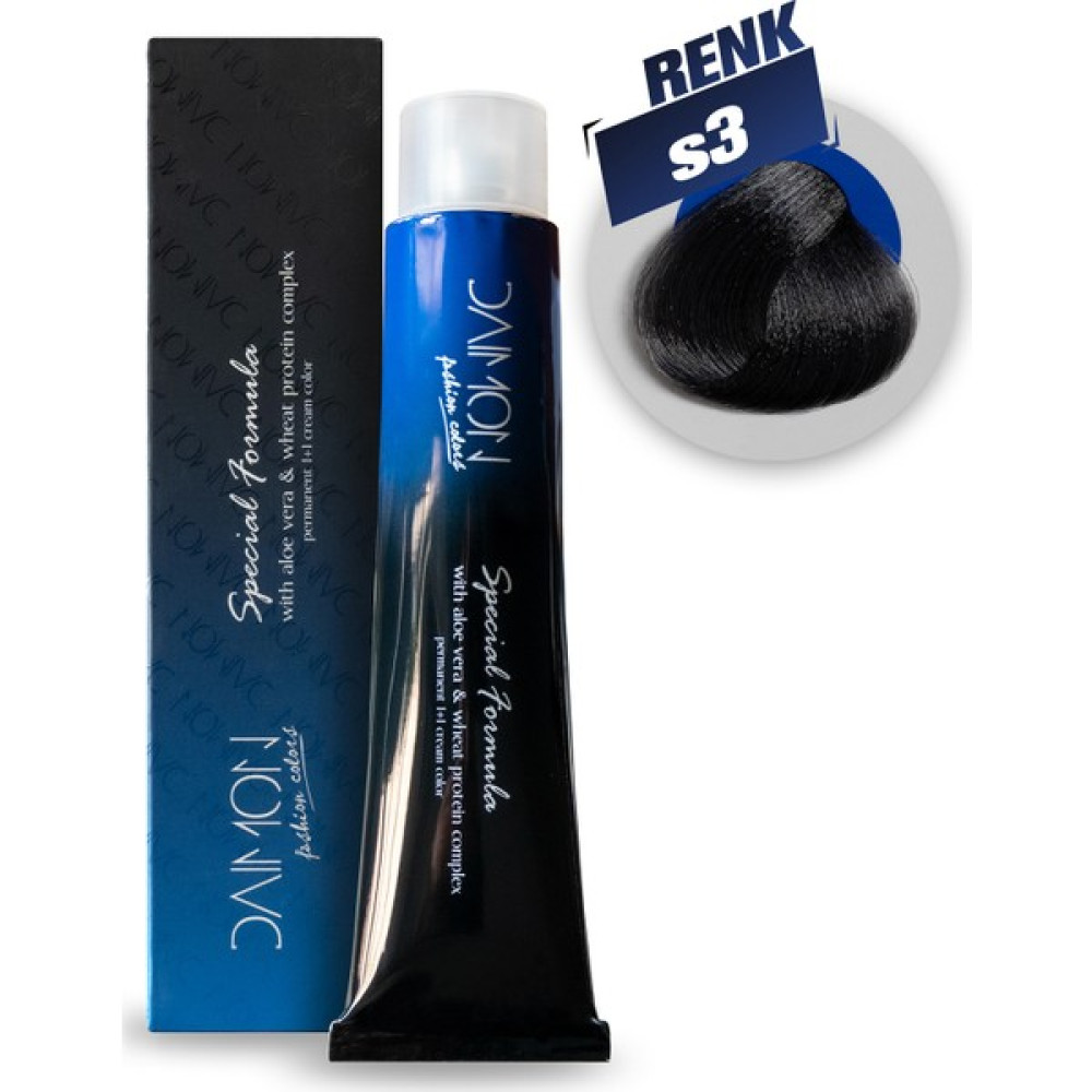 DAİMON S3 Dark Grey Saç Boyası 60 ml Saç Boyası Fiyatı