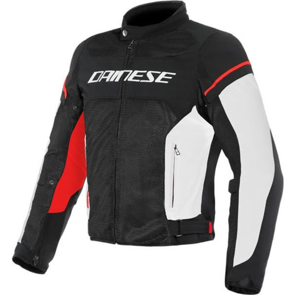 Dainese Air Frame D1 Tekstil Mont Black White Red Motorsiklet Montları Fiyatı