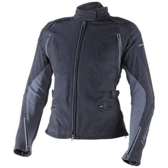 Dainese Arya D-Dry Kışlık (Siyah-Gri) Kadın Mont