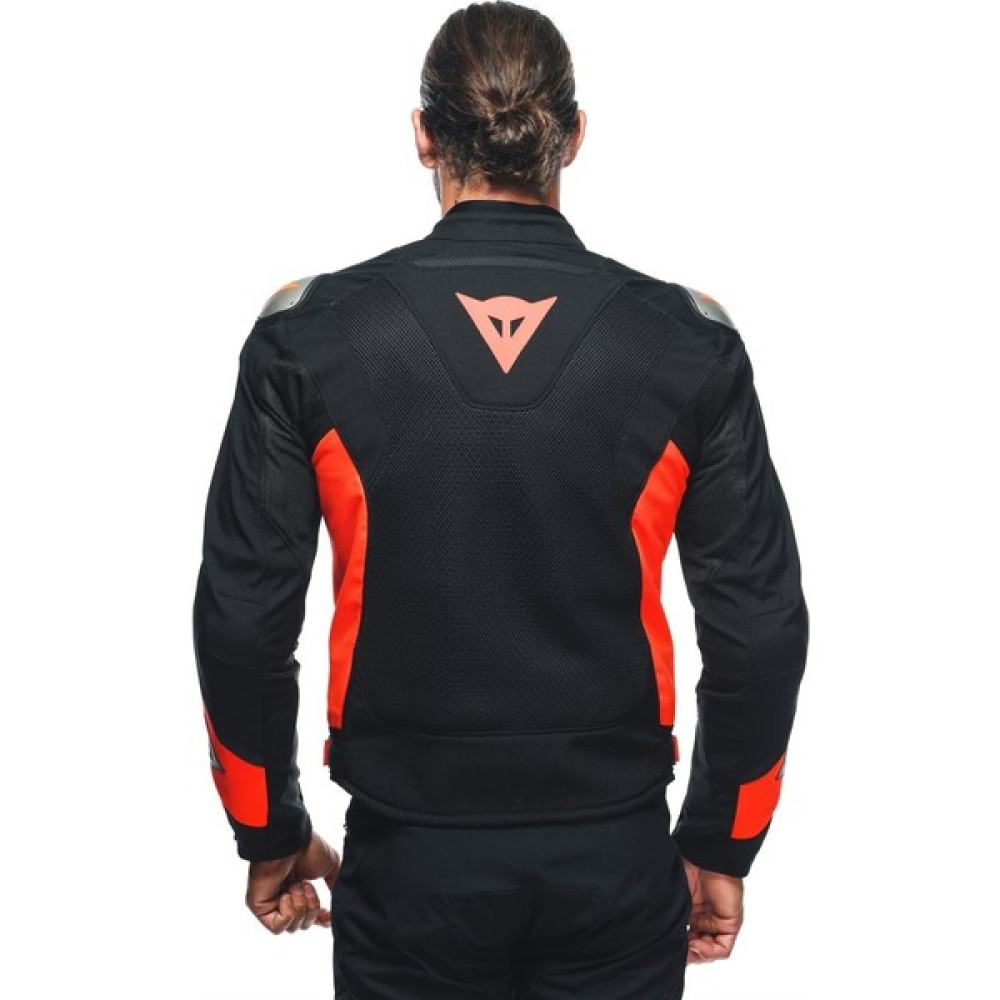 Dainese Energyca Air Black Fluo Red Tekstil Mont Motorsiklet Montları Fiyatı