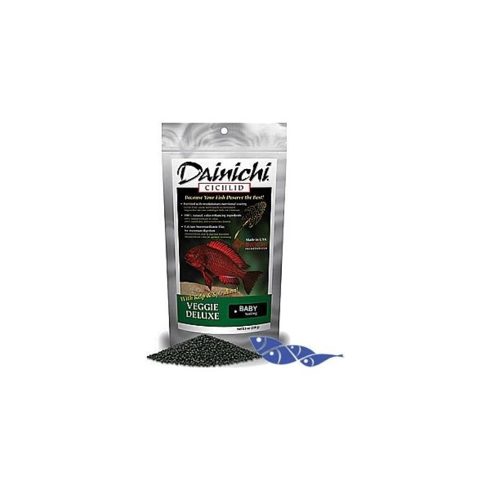 Dainichi Cichlid Veggie Deluxe 100Gr (1Mm) Orj.Amb. Evcil Hayvan Ürünleri Fiyatı