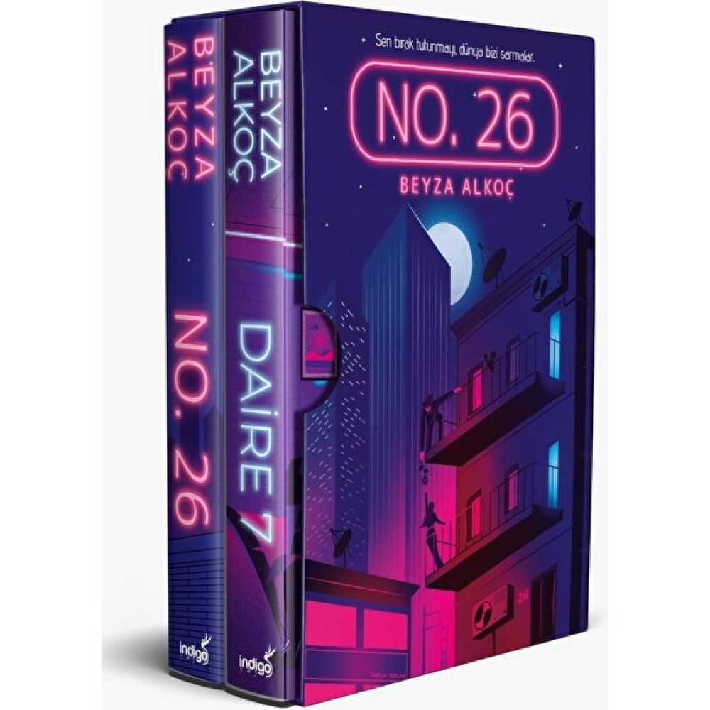 Daire 7 - No 26 2 Kitap Kutulu Set (Ciltli) Poster Hediyeli - Beyza Alkoç Edebiyat Fiyatı