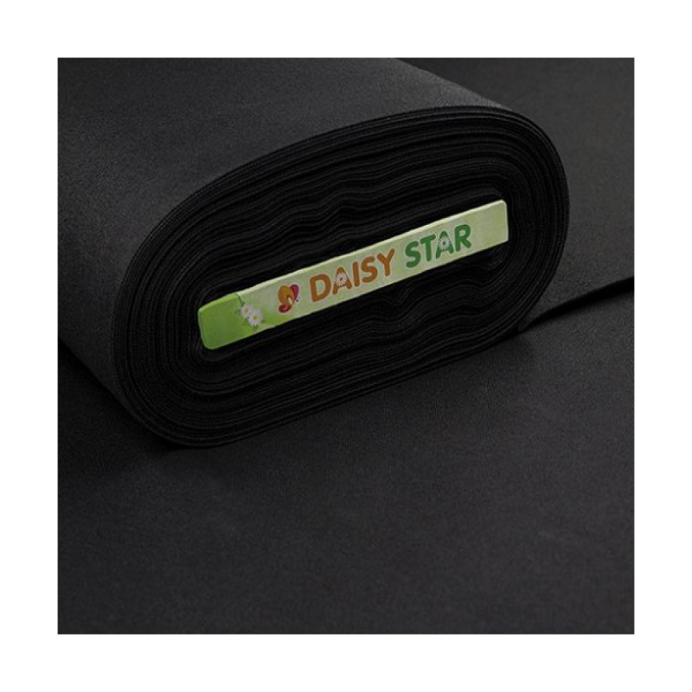 Daisy Star 180 cm Eninde Duck Keten Kumaş Düz Renk - Siyah - 1 m Kumaşlar Fiyatı