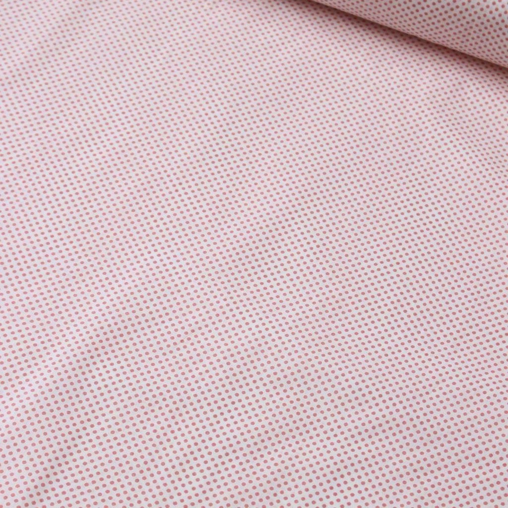 Daisy Star Beyaz Zemin Üzerine Pudra Puantiye Poplin Kumaş - 160 cm - 1 m SSD / Solid State Drive Fiyatı