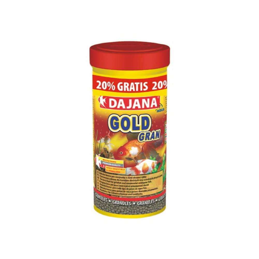 Dajana Gold Gran Granül Japon Balık Yemi 250 Ml + 50 Ml Promosyon 132 Gr Evcil Hayvan Ürünleri Fiyatı