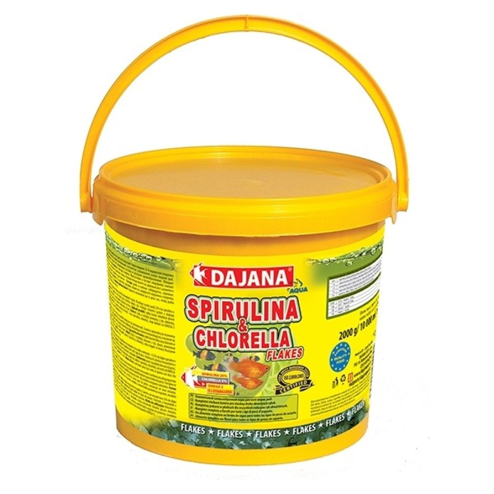 Dajana Spırulına & Chlorella Flakes 100 Gram Evcil Hayvan Ürünleri Fiyatı