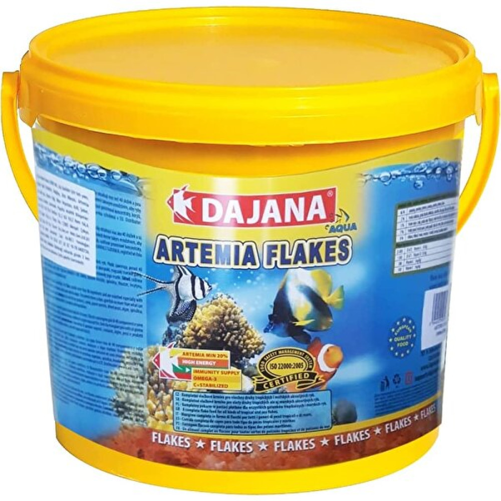 Dajana Tropical Artemia Flakes 250 gr Poşette SKT:11/2025 Evcil Hayvan Ürünleri Fiyatı