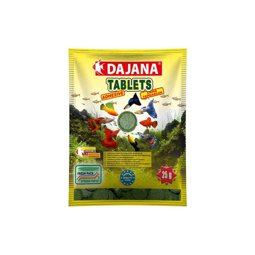 Dajana Tüm Balıklar Için Cama Yapışan Tablet Yem Adhesive 80 ml 25 gr Evcil Hayvan Ürünleri Fiyatı