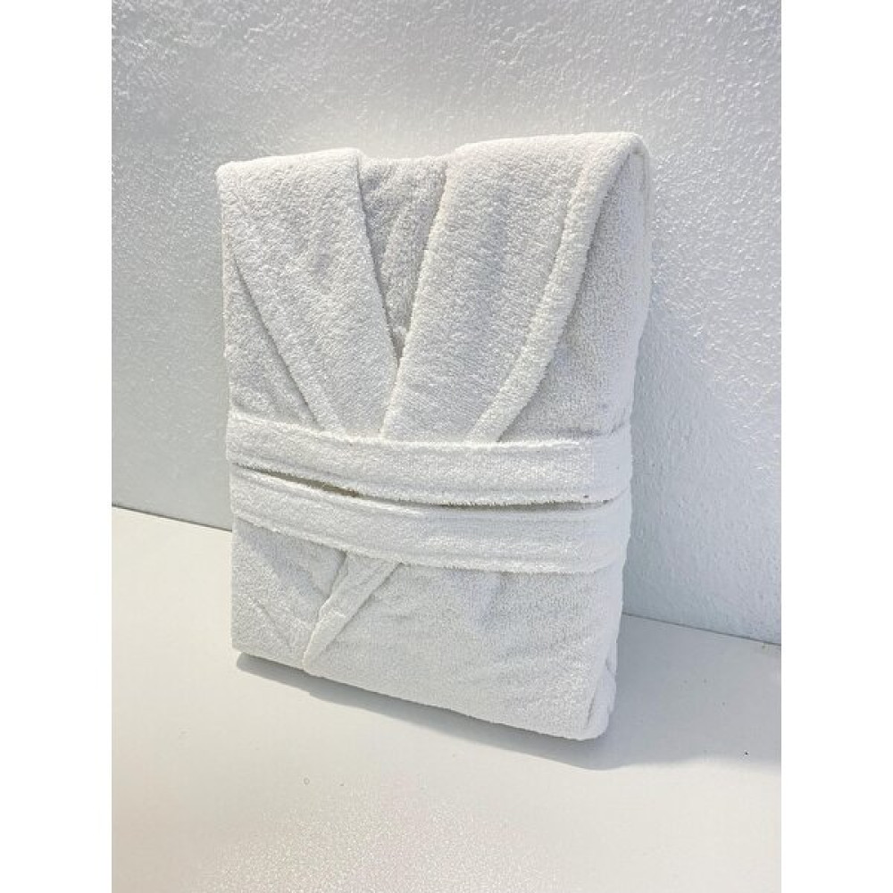 Dakkors Home Ornoz Şal Yaka Bornoz Düz Bornoz Yetişkin Bornoz Erkek & Kadın - Beyaz - XL Bornoz Fiyatı