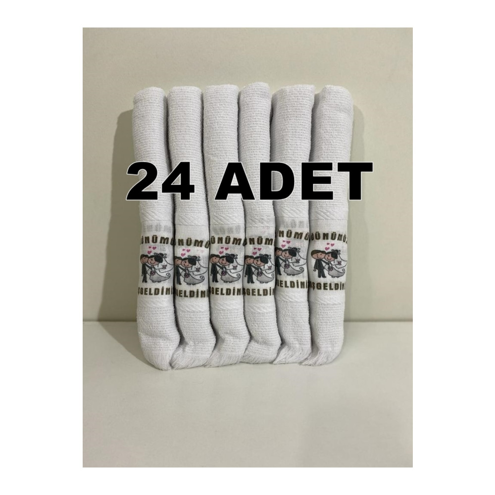 dakkorshome 24 Adet Okuluk Düğüncü Araba Havlusu Banyo Havlusu Fiyatı