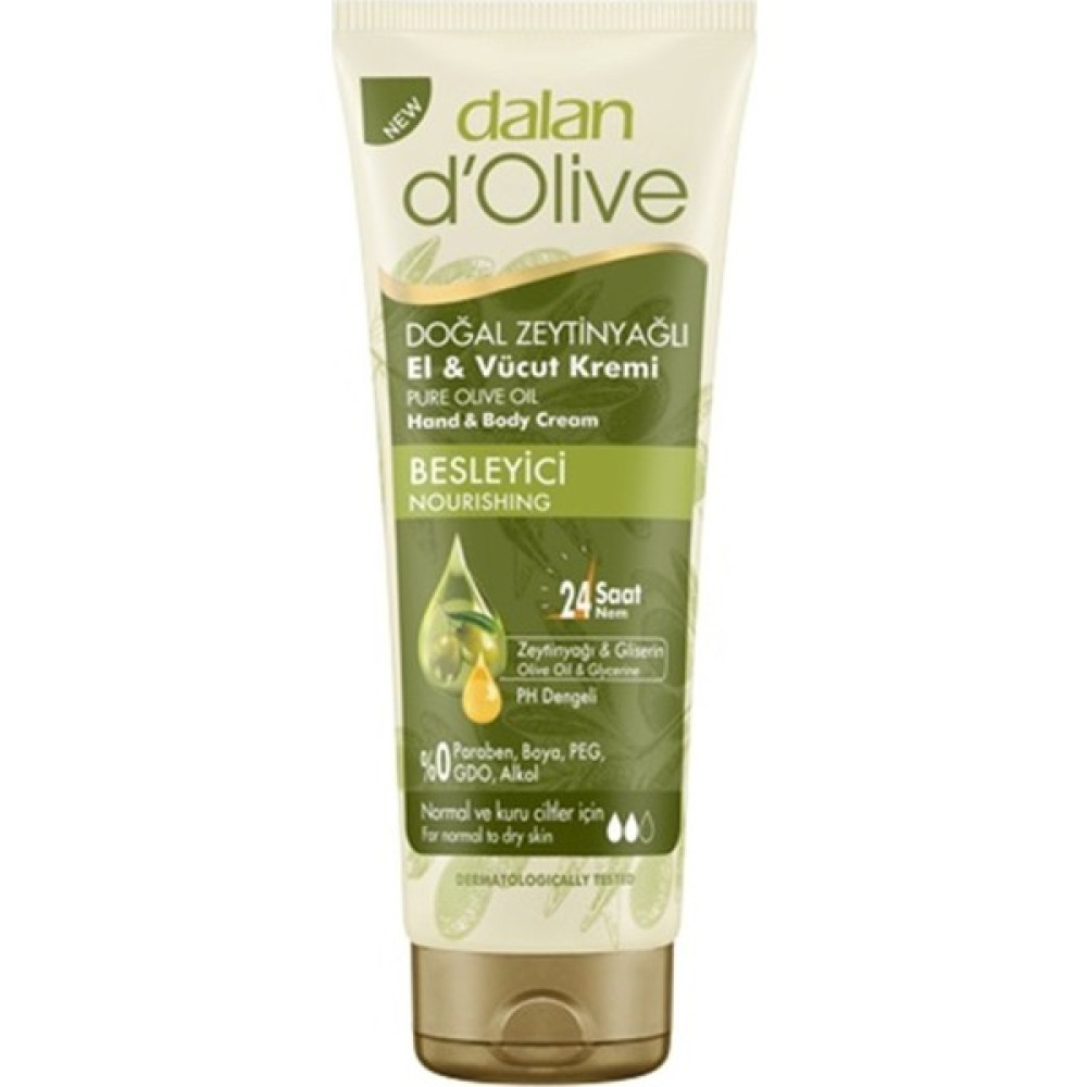Dalan D' Olive Zeytinyağlı Besleyici El ve Vücut Kremi 20 ml Oto Boyaları Fiyatı
