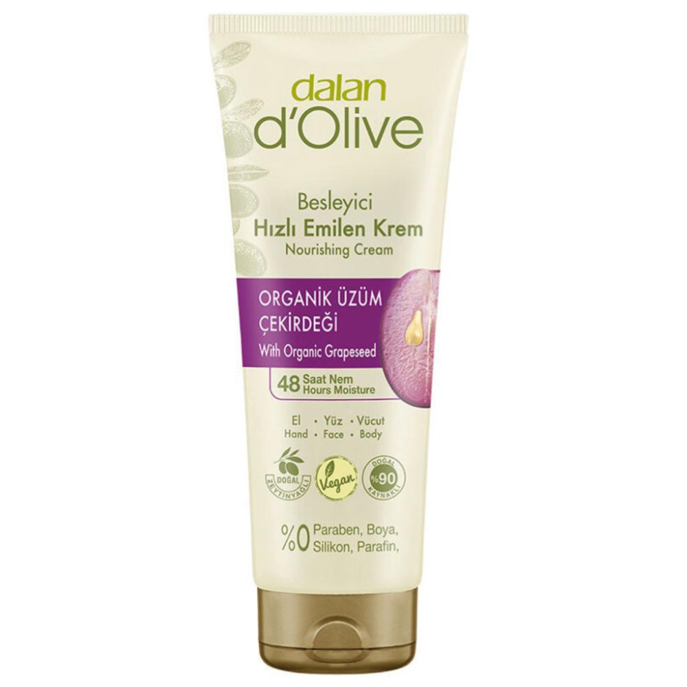 Dalan Dolive Krem 250 ml Tüp - Üzüm Çekirdeği El Bakımı Fiyatı