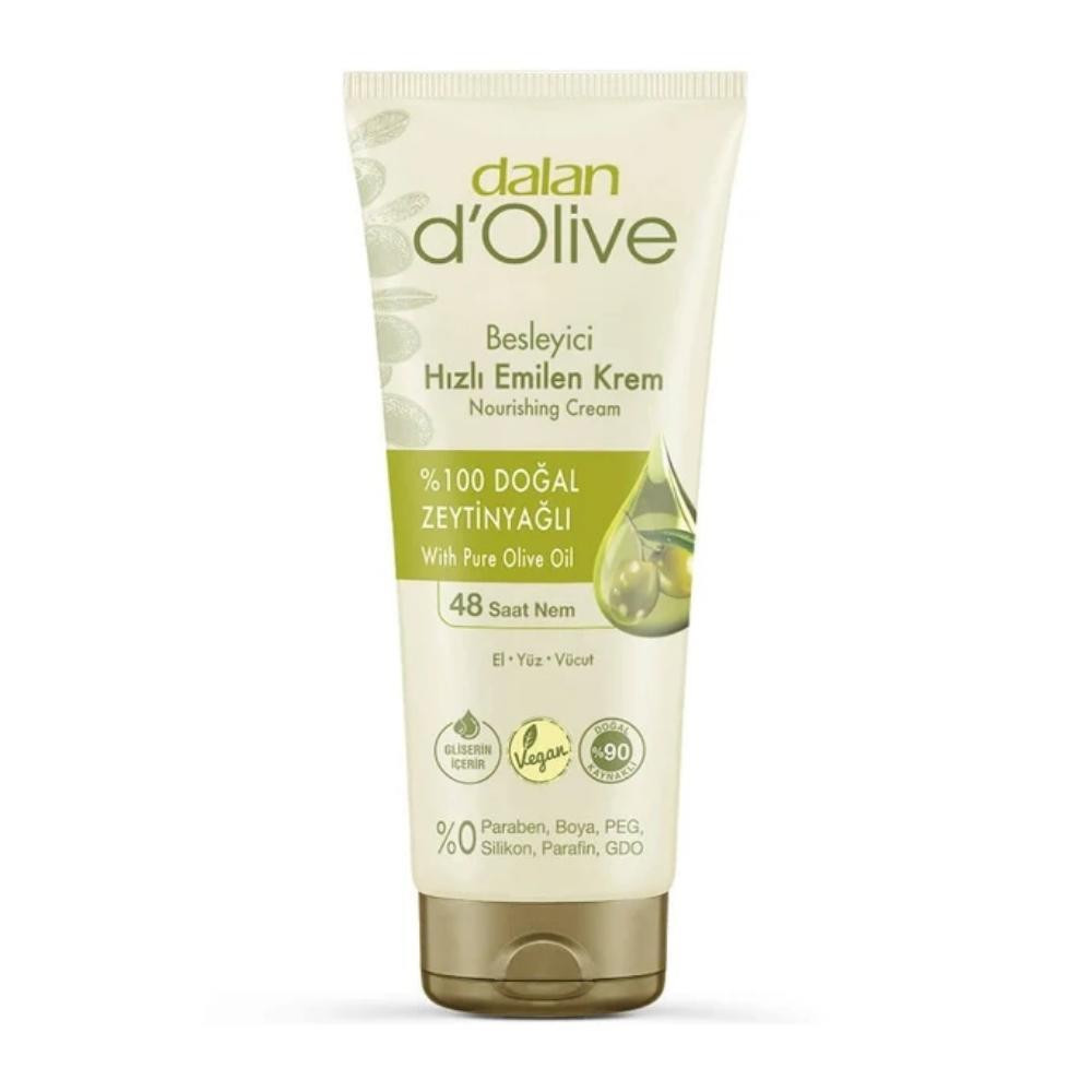 Dalan Dolive Krem 250 ml Tüp - Zeytinyağlı El Bakımı Fiyatı