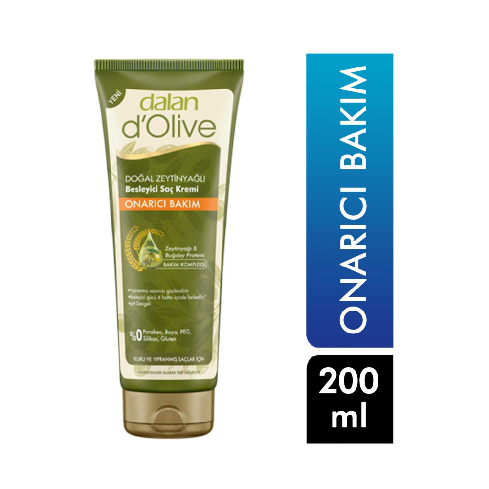Dalan D'olive Saç Kremi 200 ml Onarıcı Bakım Şampuan ve Saç Kremi Fiyatı