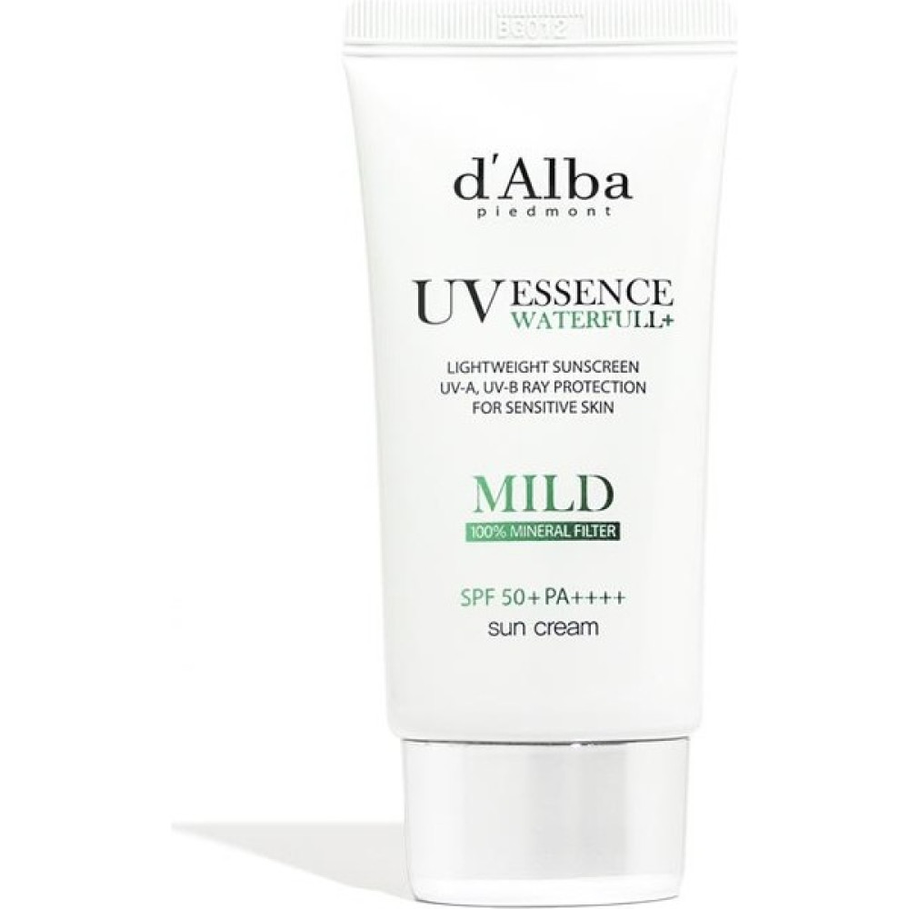 D'Alba Waterfull Essence Mild Sun Cream SPF50+ 50ML - Güneş Koruyucu Krem Güneş Kremleri ve Losyonları Fiyatı