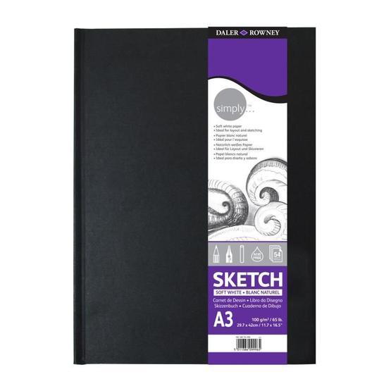 Daler Rowney 5681433 A3 Simply Sketch Eskiz Defteri