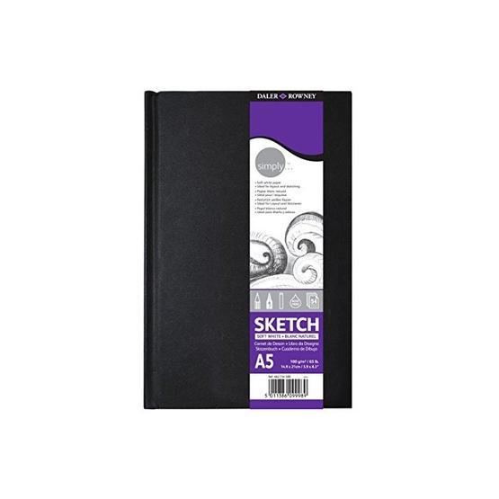 Daler Rowney 5685115 A5 Simply Sketch Eskiz Defteri