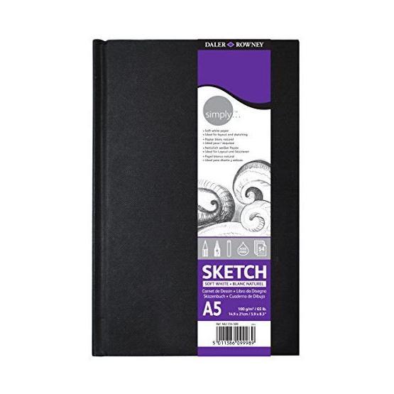 Daler Rowney 5685115 A5 Simply Sketch Eskiz Defteri