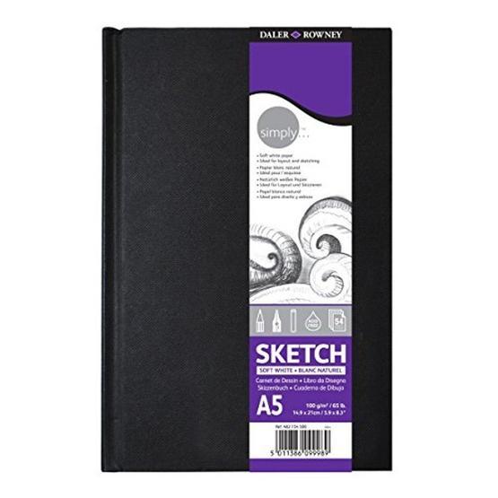 Daler Rowney 5685115 A5 Simply Sketch Eskiz Defteri