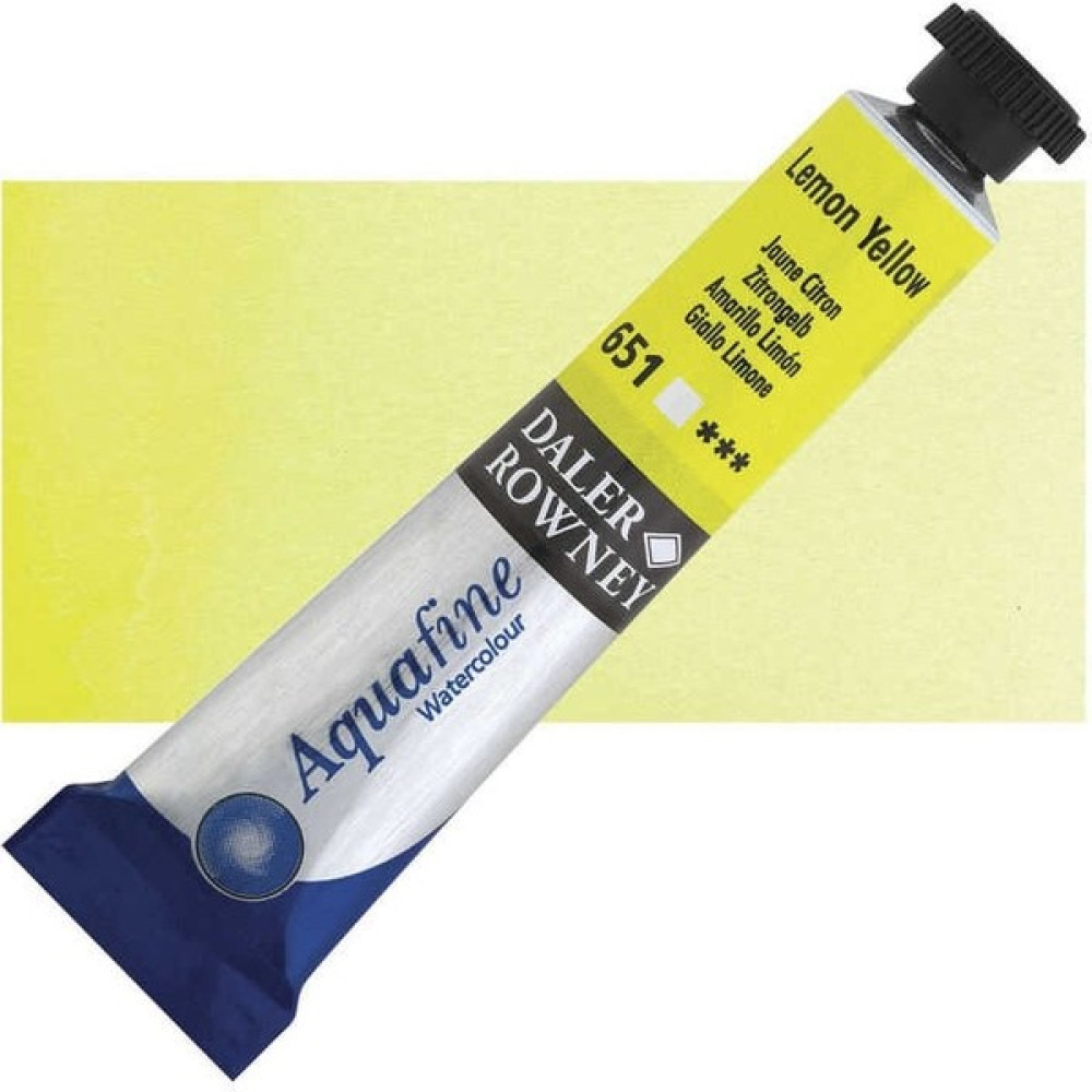Daler Rowney Aquafine Tüp Sulu Boya 8 ml 651 Lemon Yellow Sulu Boya Fiyatı