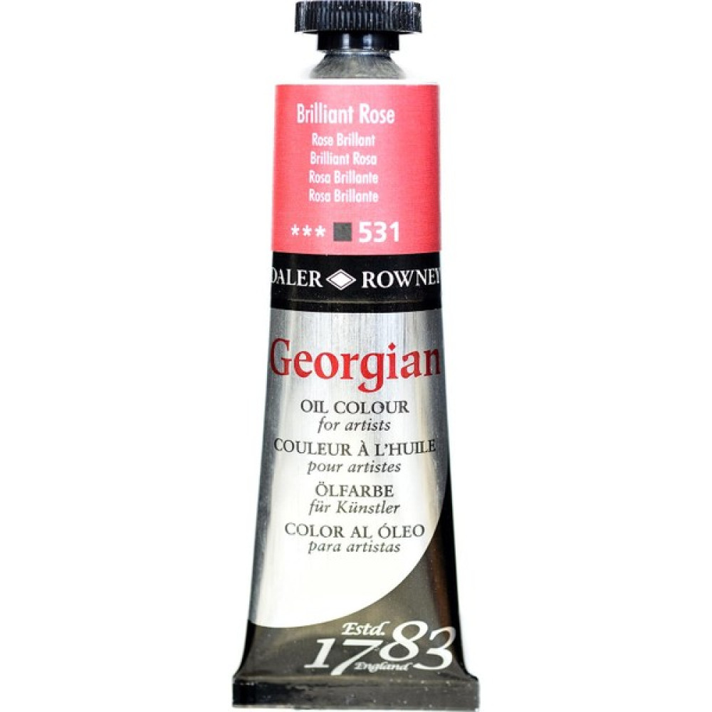 Daler Rowney Georgian Yağlı Boya 38ML 531 Brilliant Rose Oto Boyaları Fiyatı