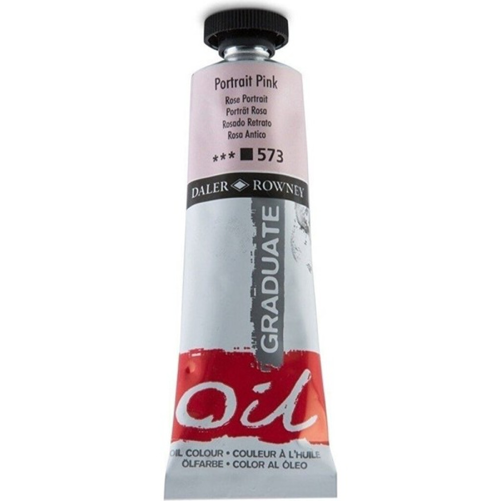 Daler Rowney Graduate Yağlı Boya 38 ml 573 Potrait Pink Oto Boyaları Fiyatı