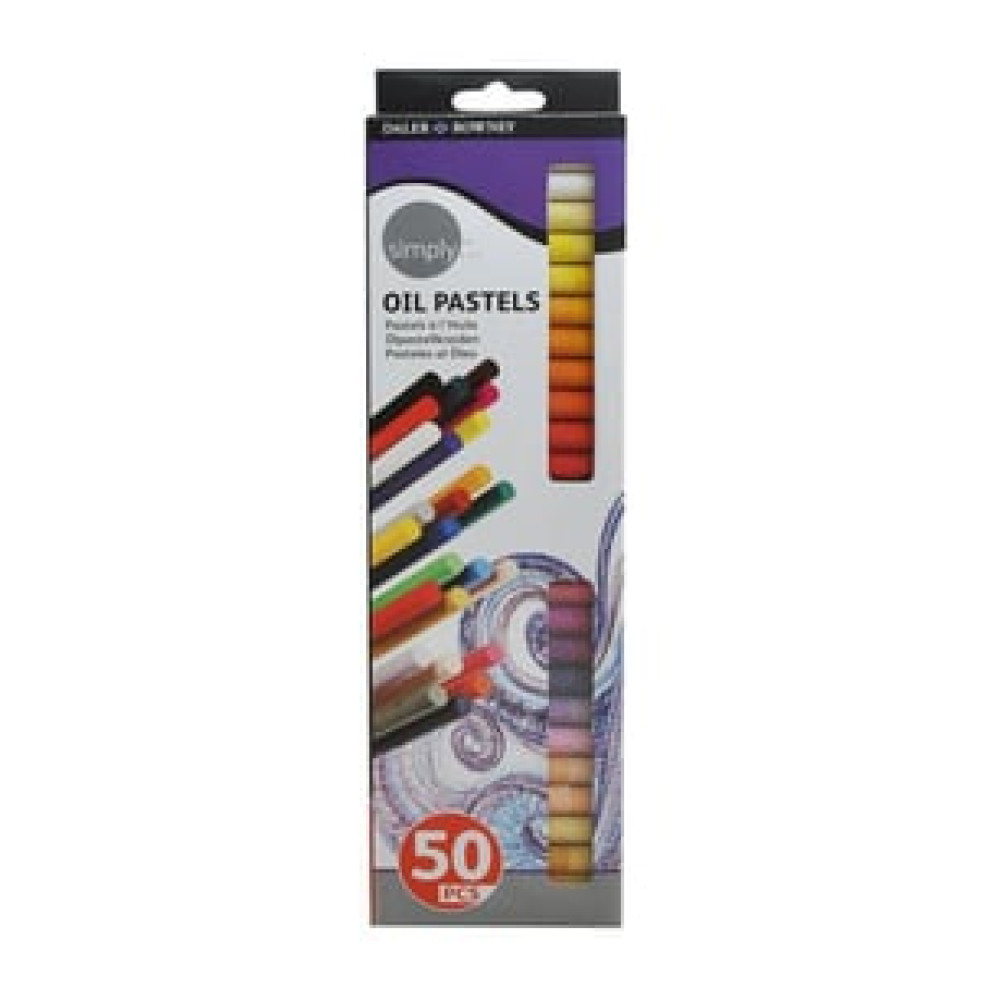 Daler Rowney Simply 50 Renk Yağlı Pastel Boya Seti / D 157 500 050 Pastel Boya Fiyatı