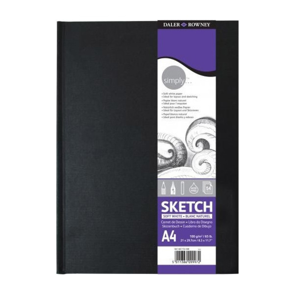 Daler Rowney Simply Eskiz Defteri - A4 Defter & Kağıt Ürünleri Fiyatı