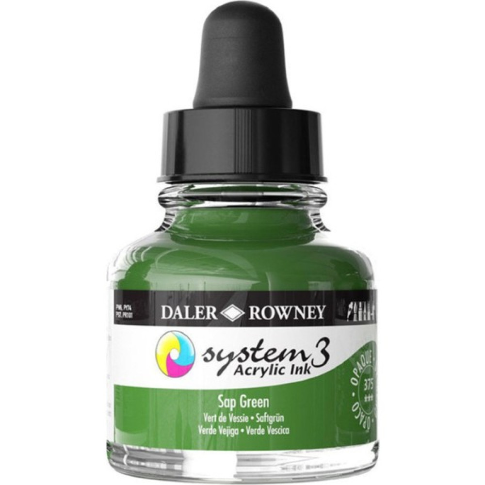 Daler Rowney System 3 Akrilik Mürekkep 29.5ml 375 Sap Green Oto Boyaları Fiyatı