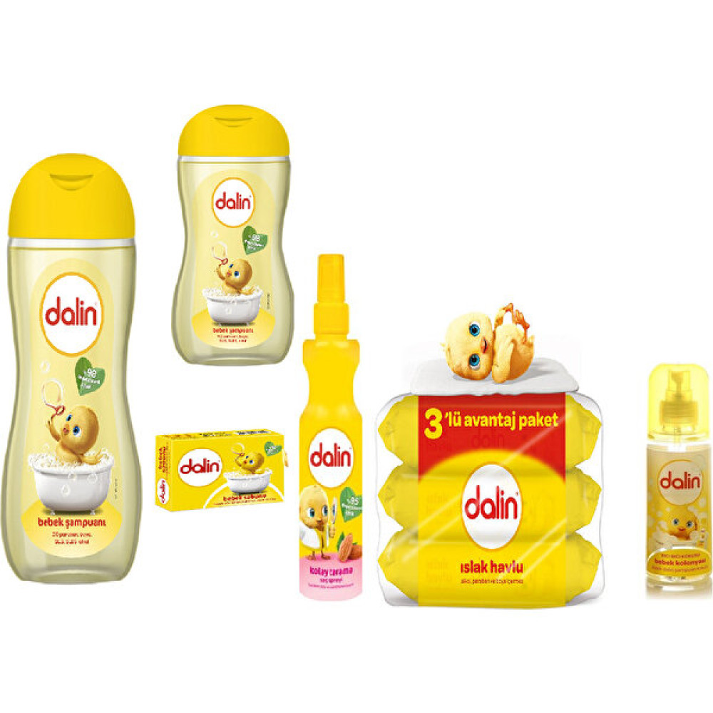 Dalin Avantajlı Set 6 Parça Bebek Şampuanı Fiyatı