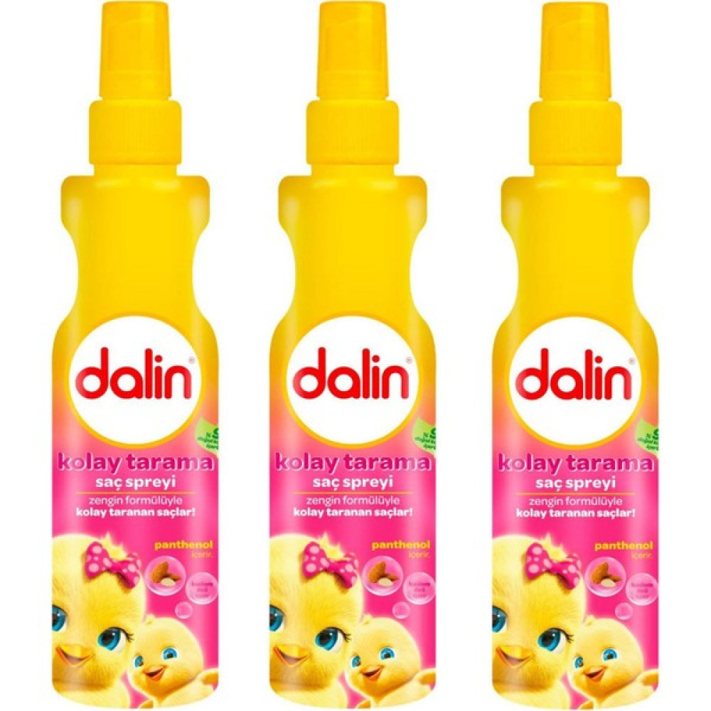 Dalin Badem Özlü Kolay Tarama Saç Spreyi 200 ml 3 Adet Bebek Şampuanı Fiyatı