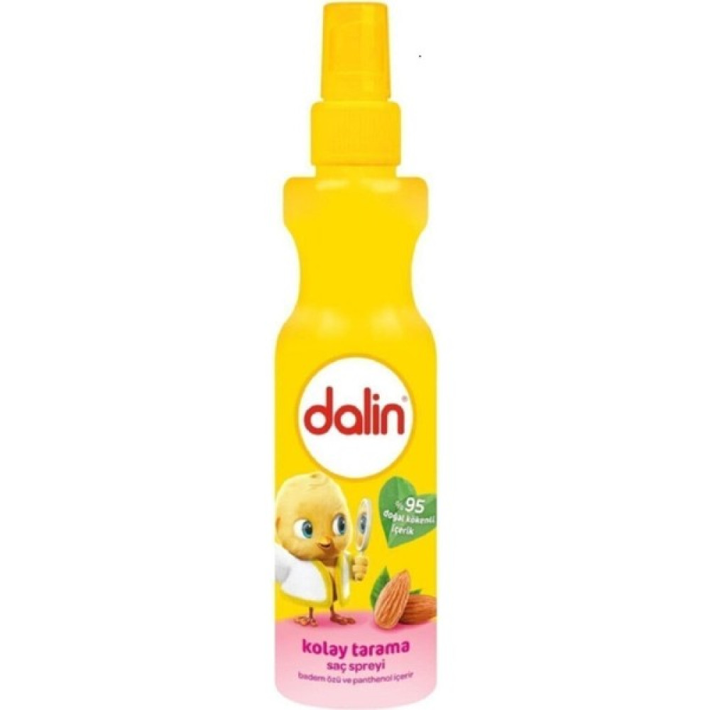 Dalin Badem Özlü Kolay Tarama Saç Spreyi 200 ml - Sarı - Standart Bebek Şampuanı Fiyatı
