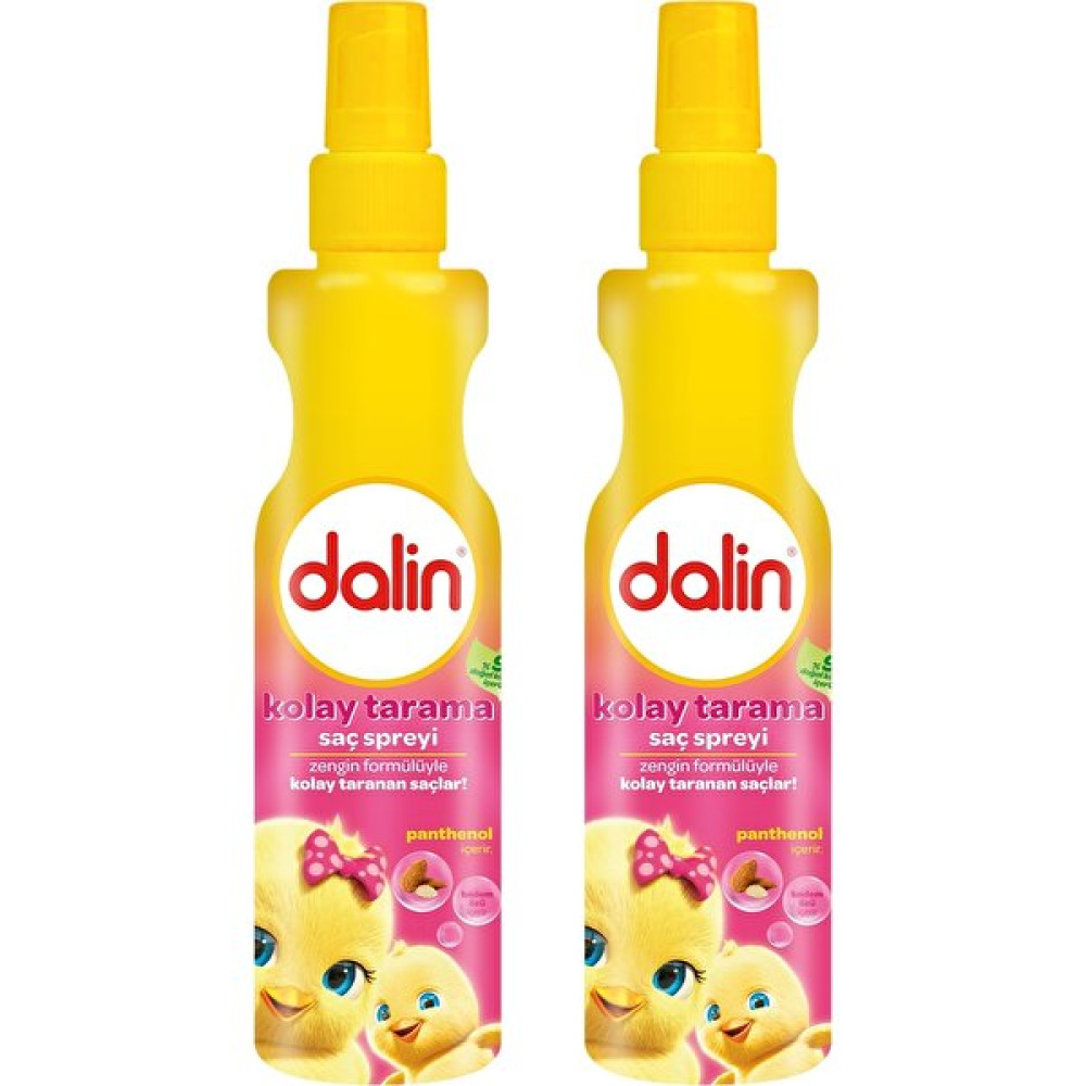 Dalin Badem Yağlı Kolay Tarama Spreyi 200 ml x 2 Adet Bebek Şampuanı Fiyatı