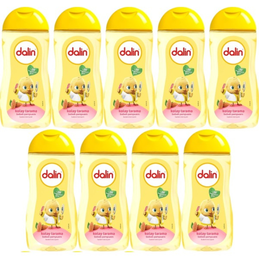 Dalin Bebek Kolay Tarama Şampuanı 200ML (9 Lu Set) - Renkli Oto Boyaları Fiyatı