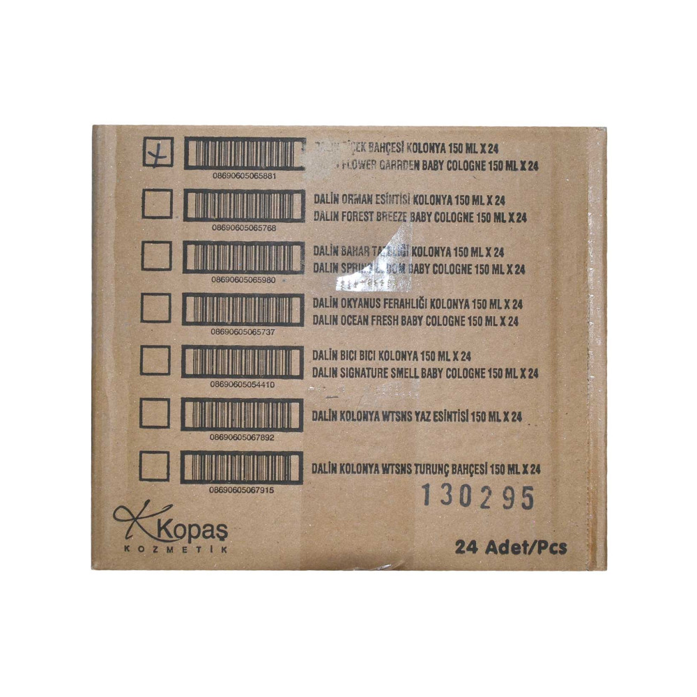 Dalin Bebek Kolonyası 150 ml Çiçek Bahçesi